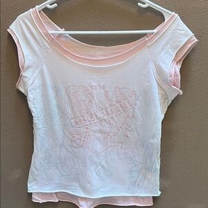 Harley-Davidson Light Pink Graphic Tee